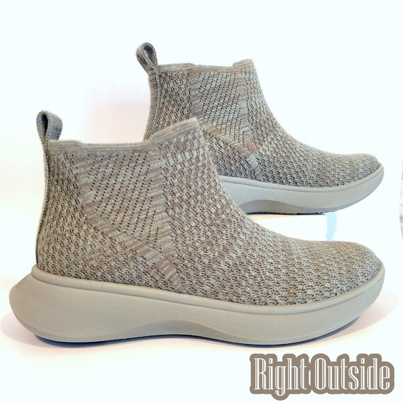 Vivaia Size 5 Women's Green Water Repellent Wool Ankle Urban Chelsea Boot - Picture 5 of 10